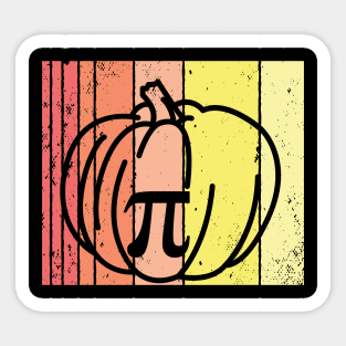 Pumpkin Pi Sticker